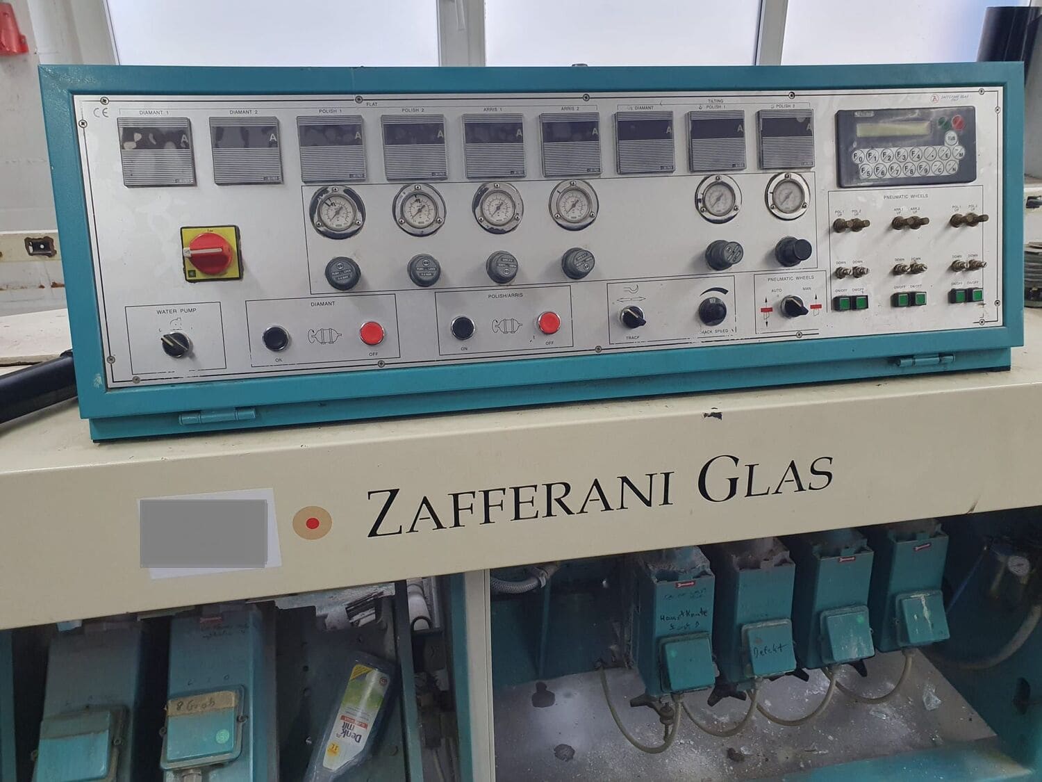 Automatic glass edging machine Zafferani Flat 8 - Image 7