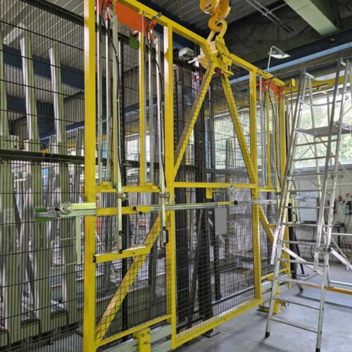 Glasladegabel für große Maße Hegla LG 5.8 NG