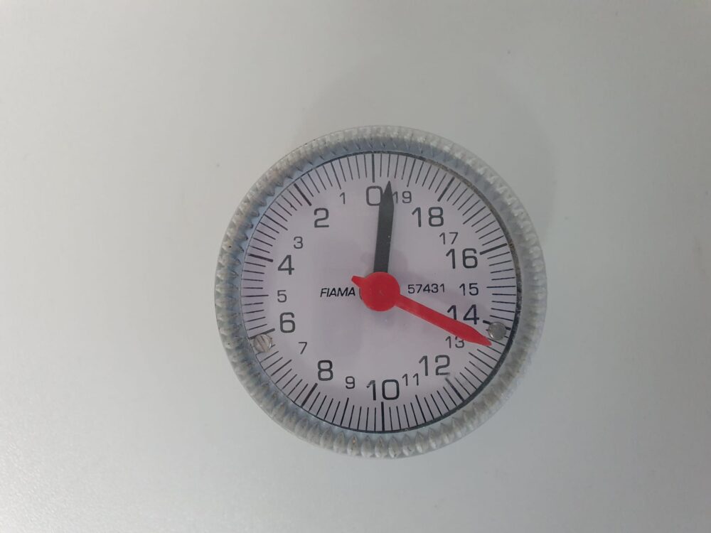 Pressure gauge FIAMA I60 R20/1 SC 0-20 SX 1317 - Image 2
