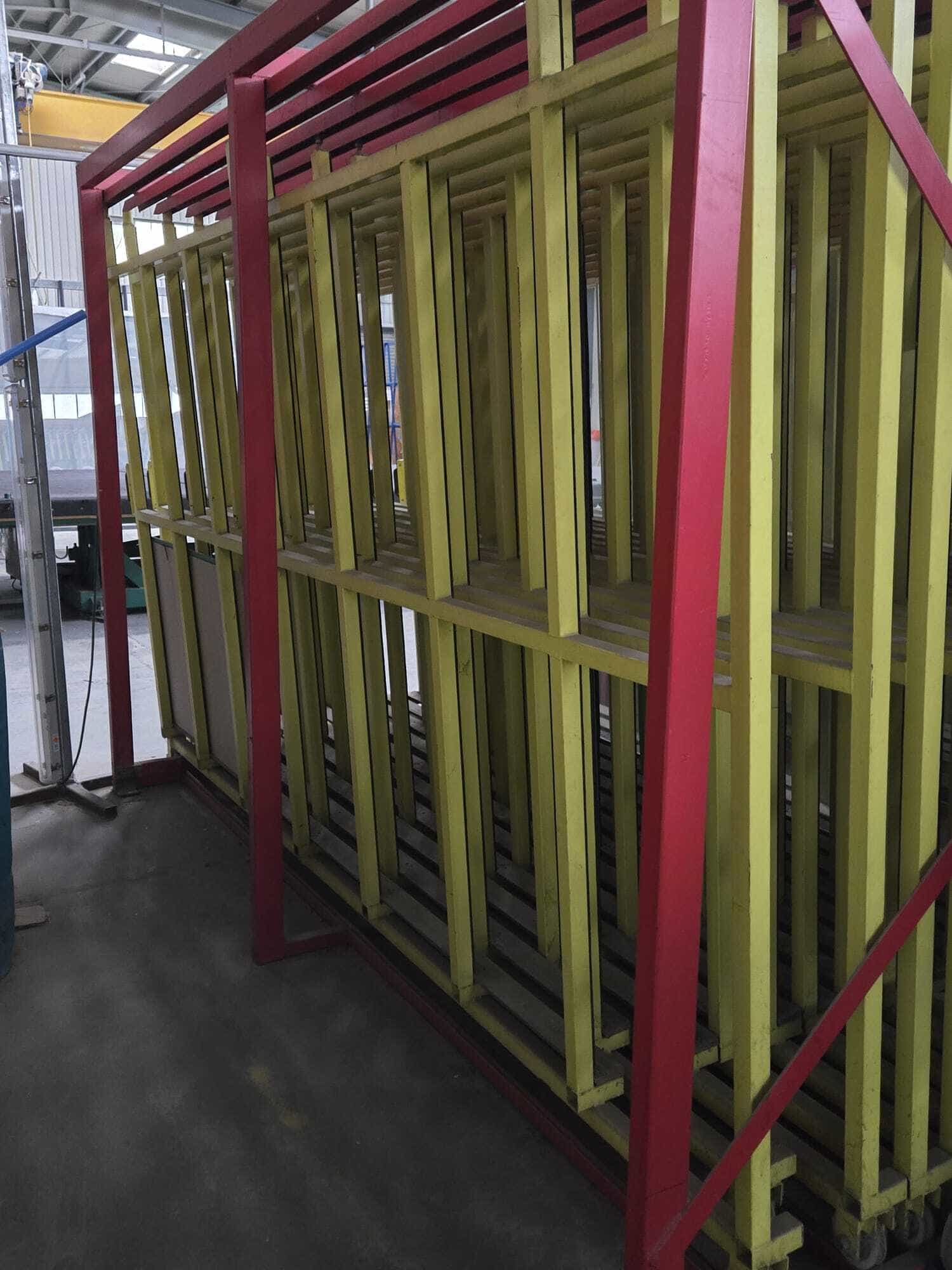 Glaslagerregal / rechts neigend Metall-Anlagenbauer L.R. – Bild 4