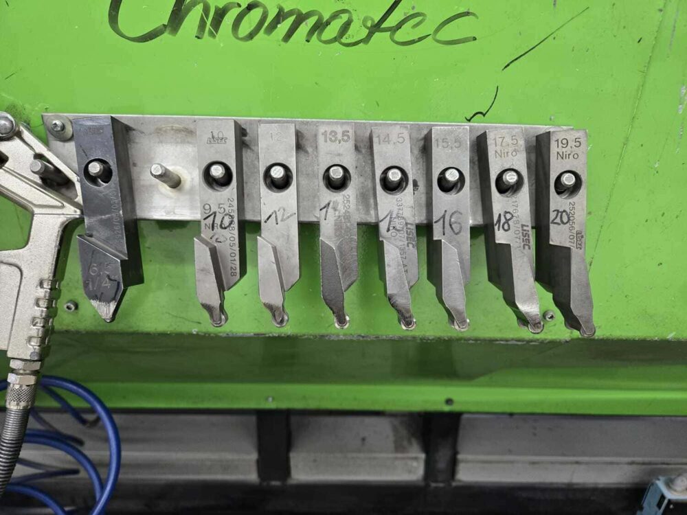 Automatische Rahmenbiegeanlage Lisec BSV-45 – Bild 9