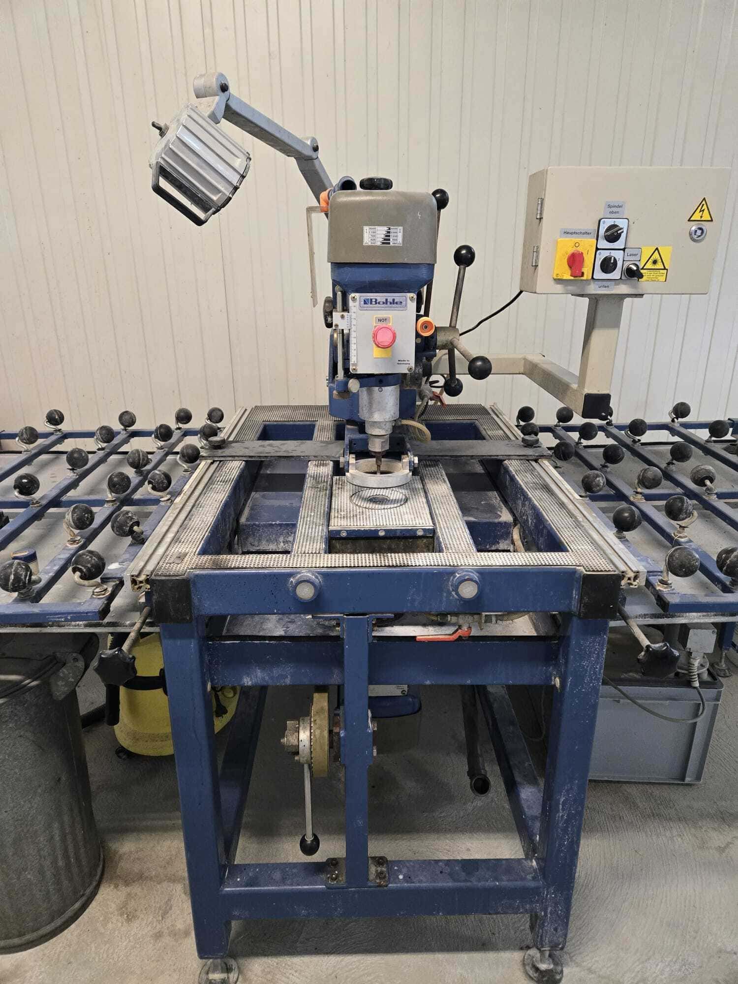 Doppelkopf Glasbohrmaschine Bohle GBM 2/800 – Bild 3