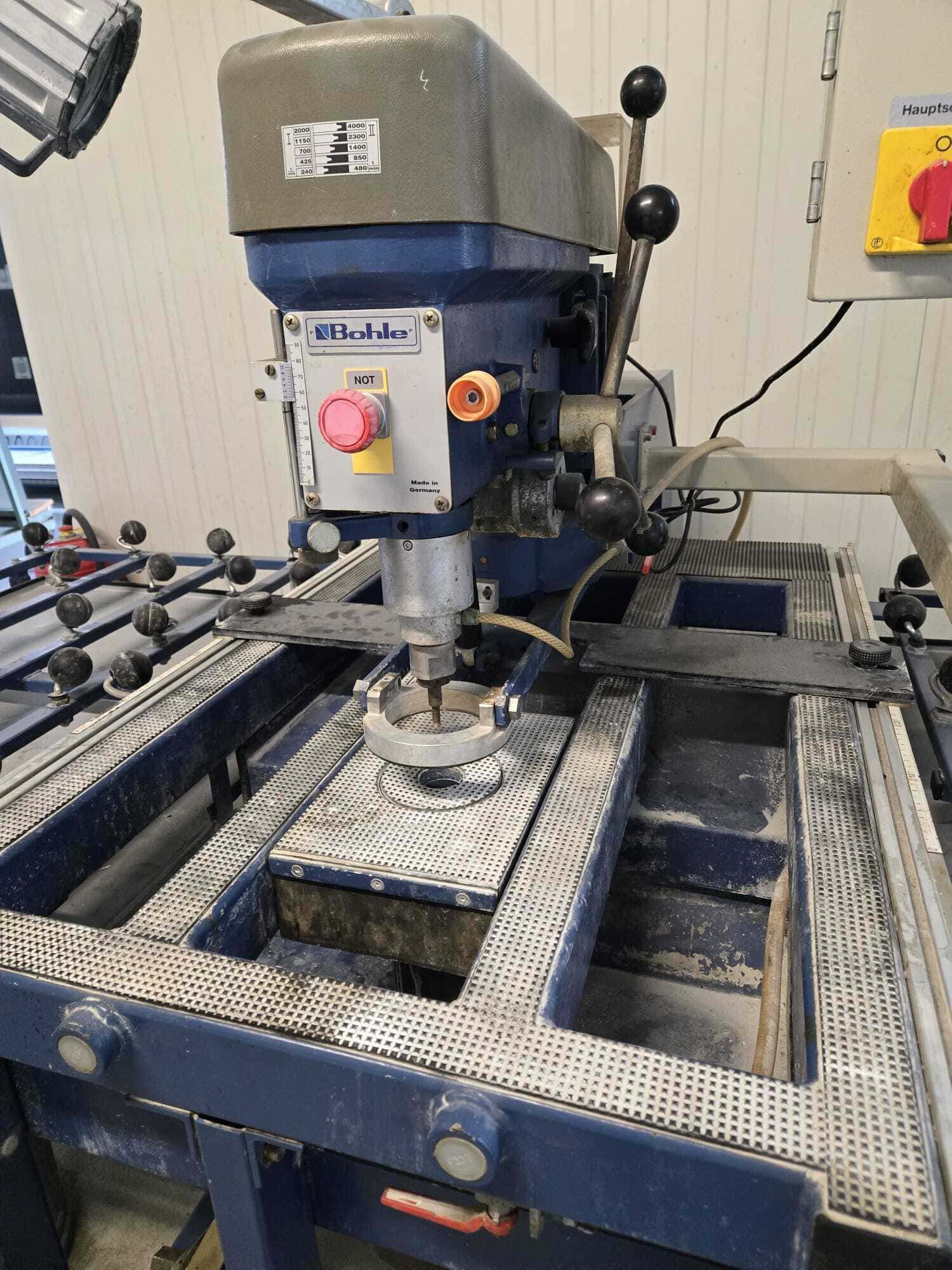 Doppelkopf Glasbohrmaschine Bohle GBM 2/800 – Bild 5