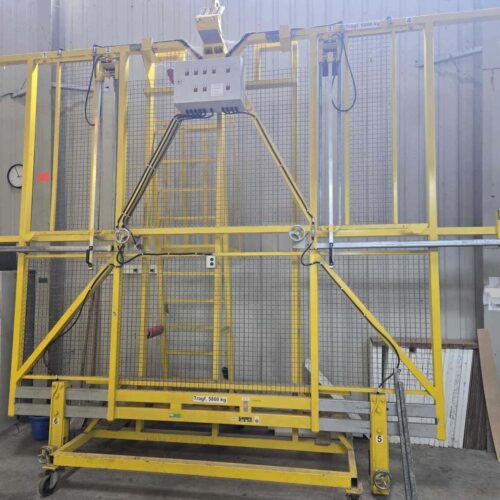Glass loading fork for oversized glass Hegla LG 58 S