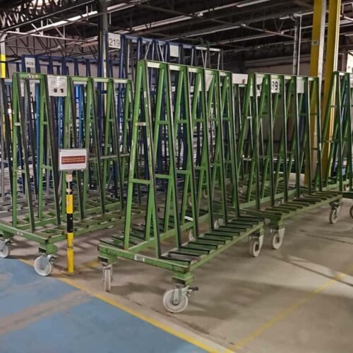 Glass transport trolley Hegla TL-