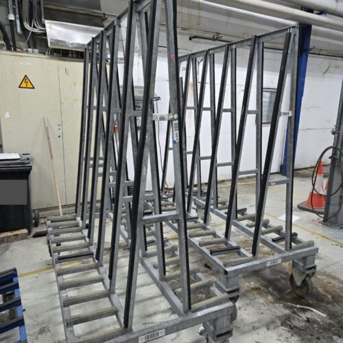 Glass transport trolley Grünemann-Grosse & Co. TL 140S