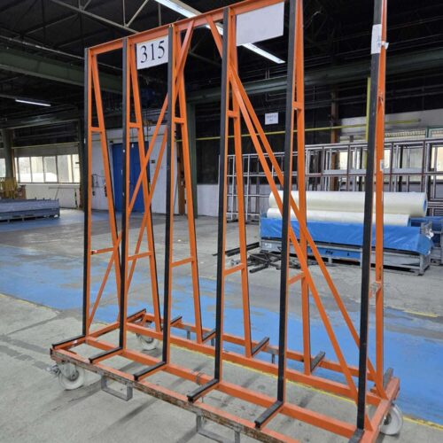 Glass transport trolley Hegla TL 100