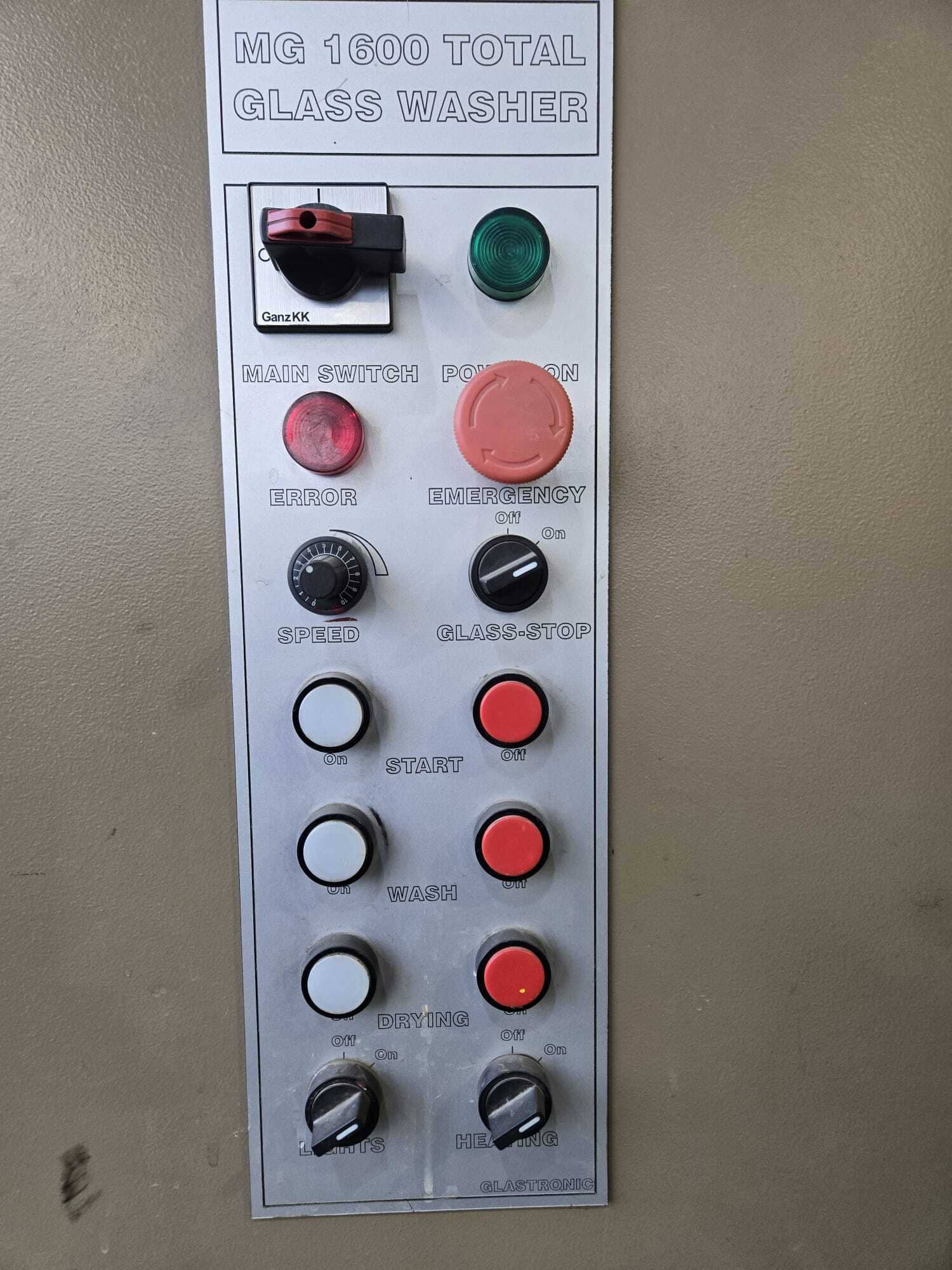Glas-Waschanlage Glastronic MG-1600 TOTAL – Bild 10