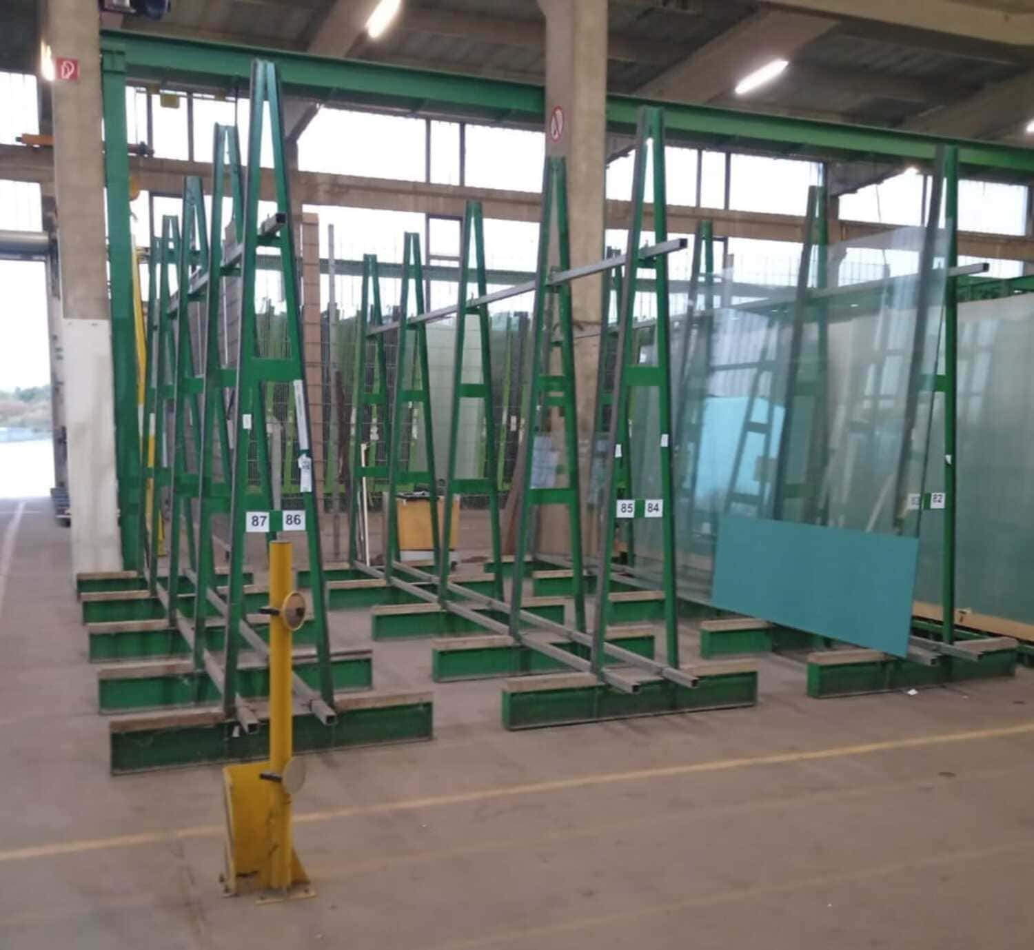 A-glass storage racks Hegla TL50/3