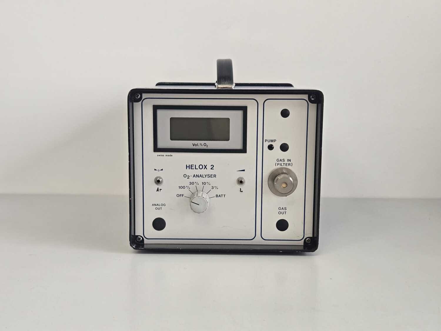 Restsauerstoff-Meßgerät Helantec Helox KVSN-F – Bild 2