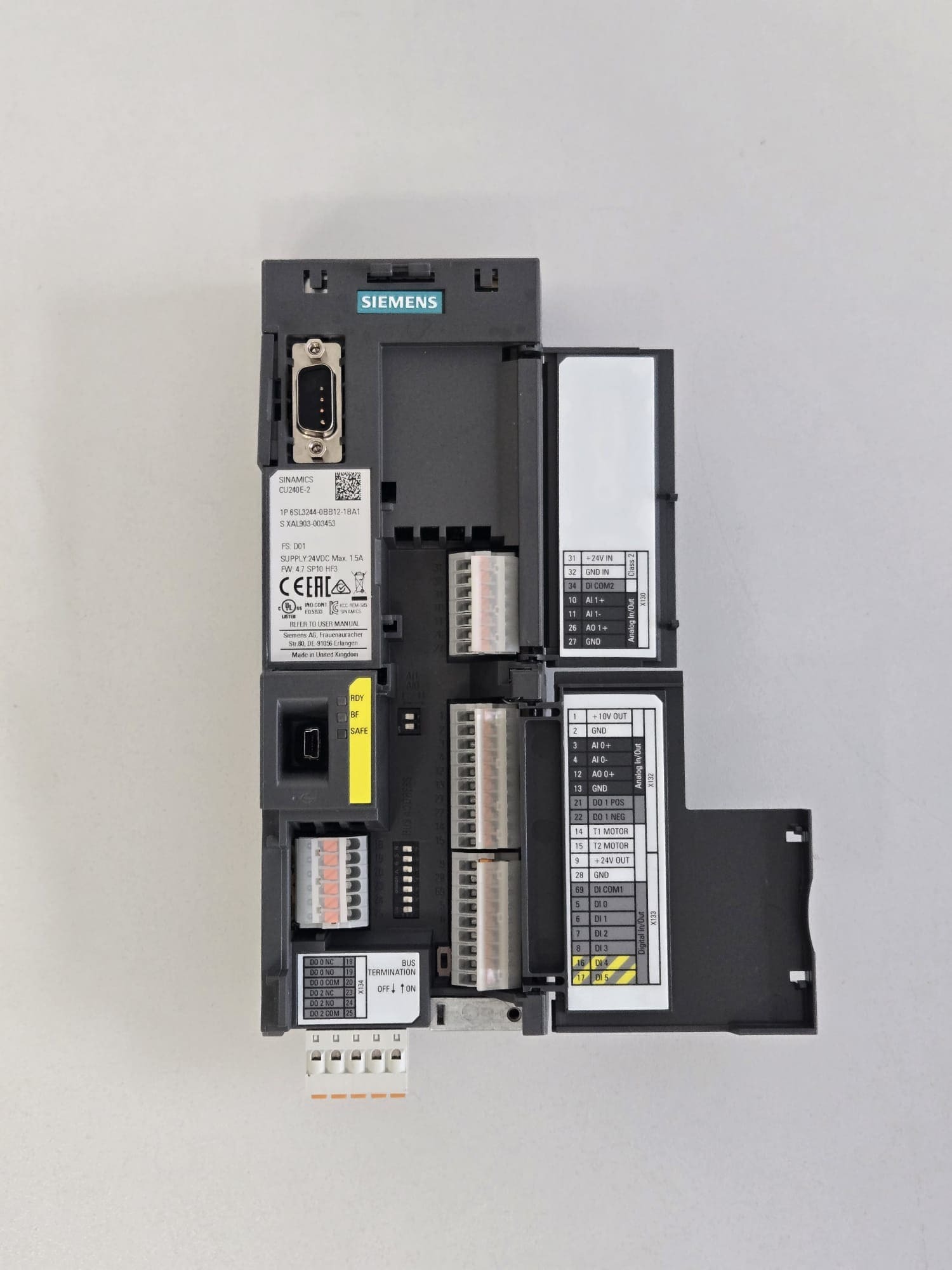 Sincamics Siemens CU240E-2 – Bild 2