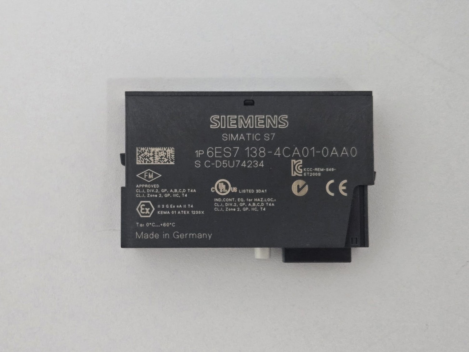 Simatic Elektronikmodul Siemens 6ES7 138-4CA01-0AA0 – Bild 3