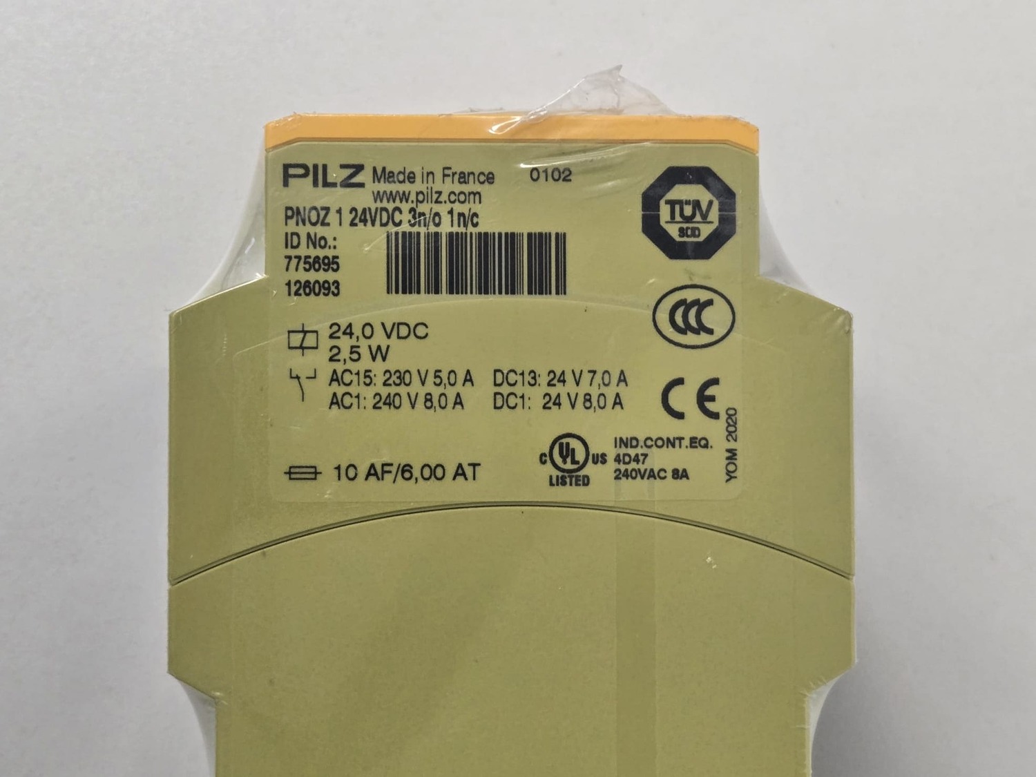 Sicherheitsschalter Pilz PNOZ1 24VDC 3n/01n/c – Bild 3