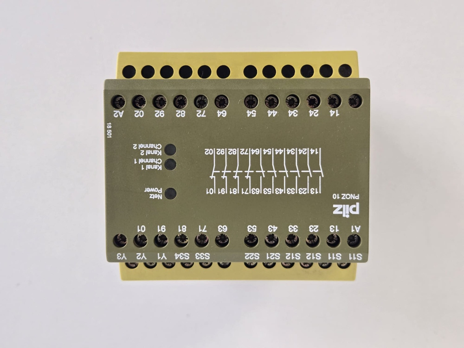 Sicherheitsschaltgerät Pilz PNOZ10 – Bild 2
