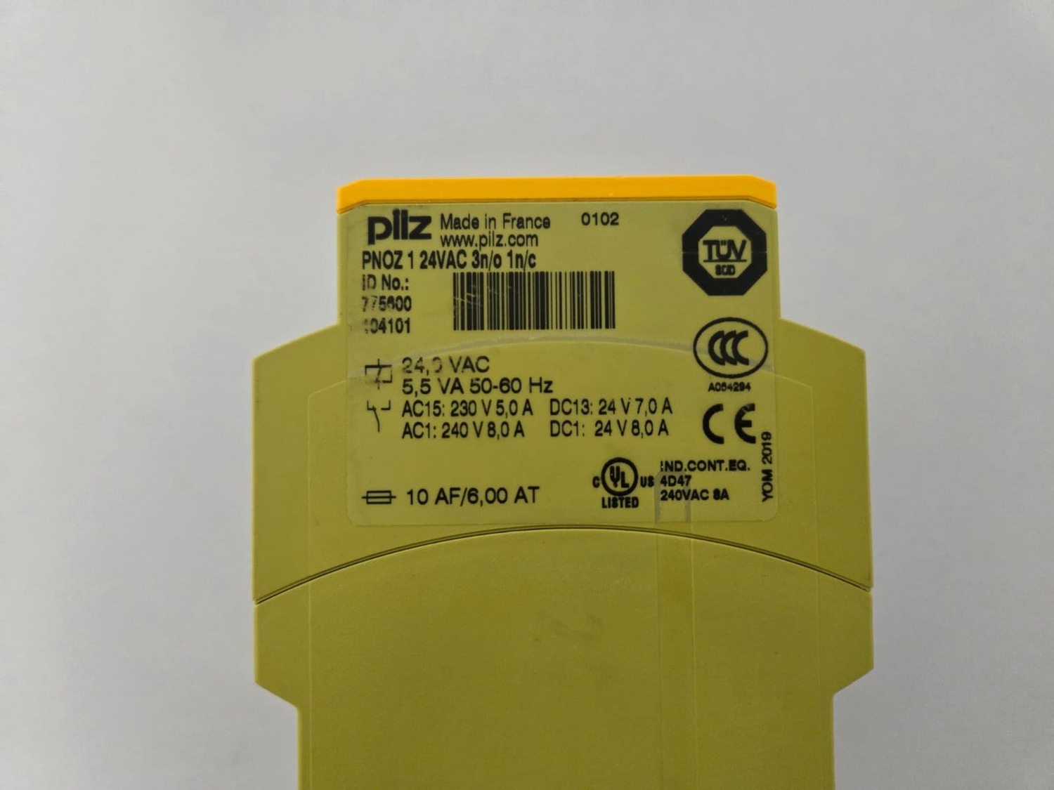 Sicherheitsschaltgerät Pilz PNOZ1 24VAC 3n/01n/c – Bild 4