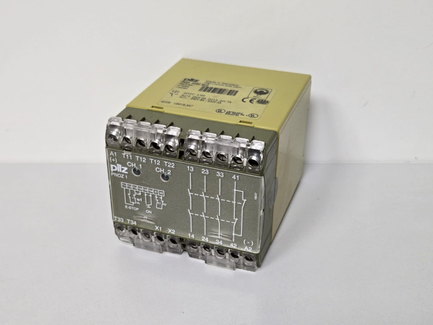 Sicherheitsschaltgerät Pilz PNOZ1 24VDC 3S10