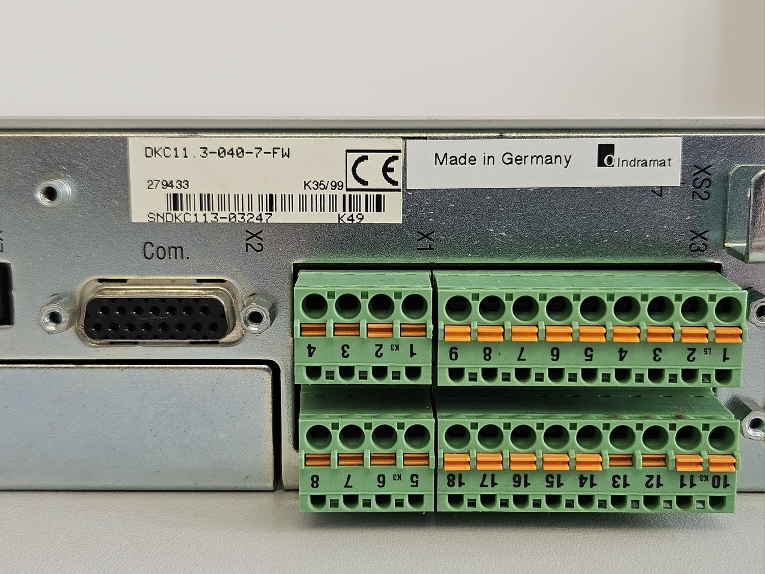 ECODRIVE DRIVE CONTROLLER Indramat DKC-11.3-40-7-W – Bild 6