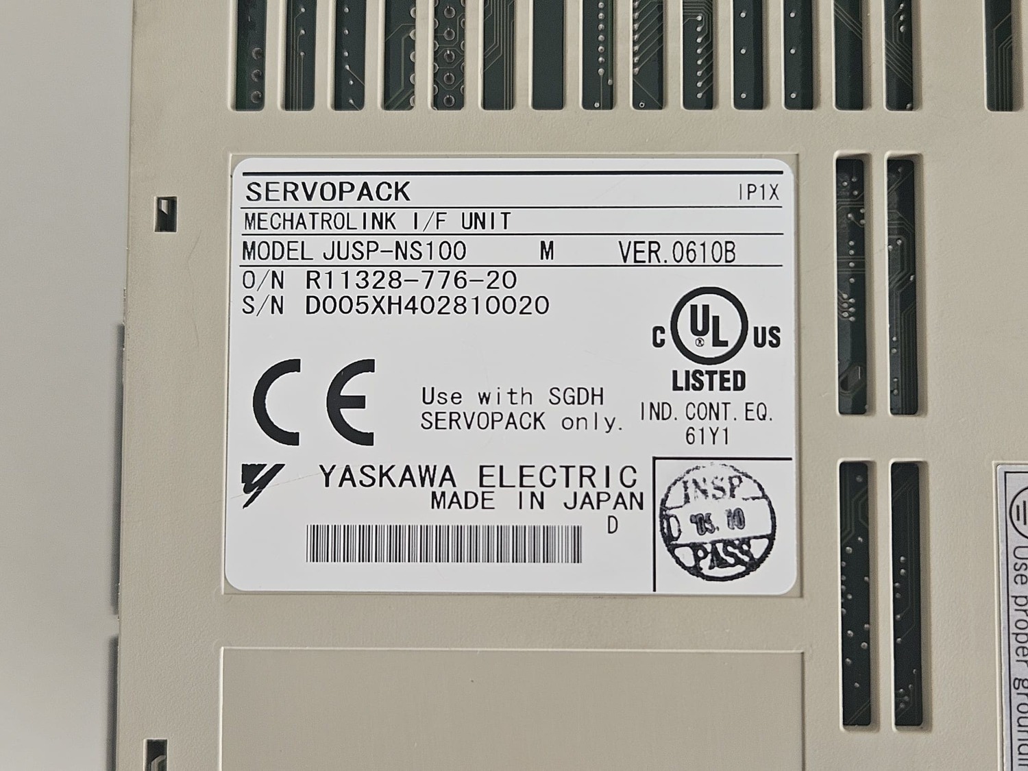 Wechselrichter Omron SGDH-05DE-OY – Bild 5