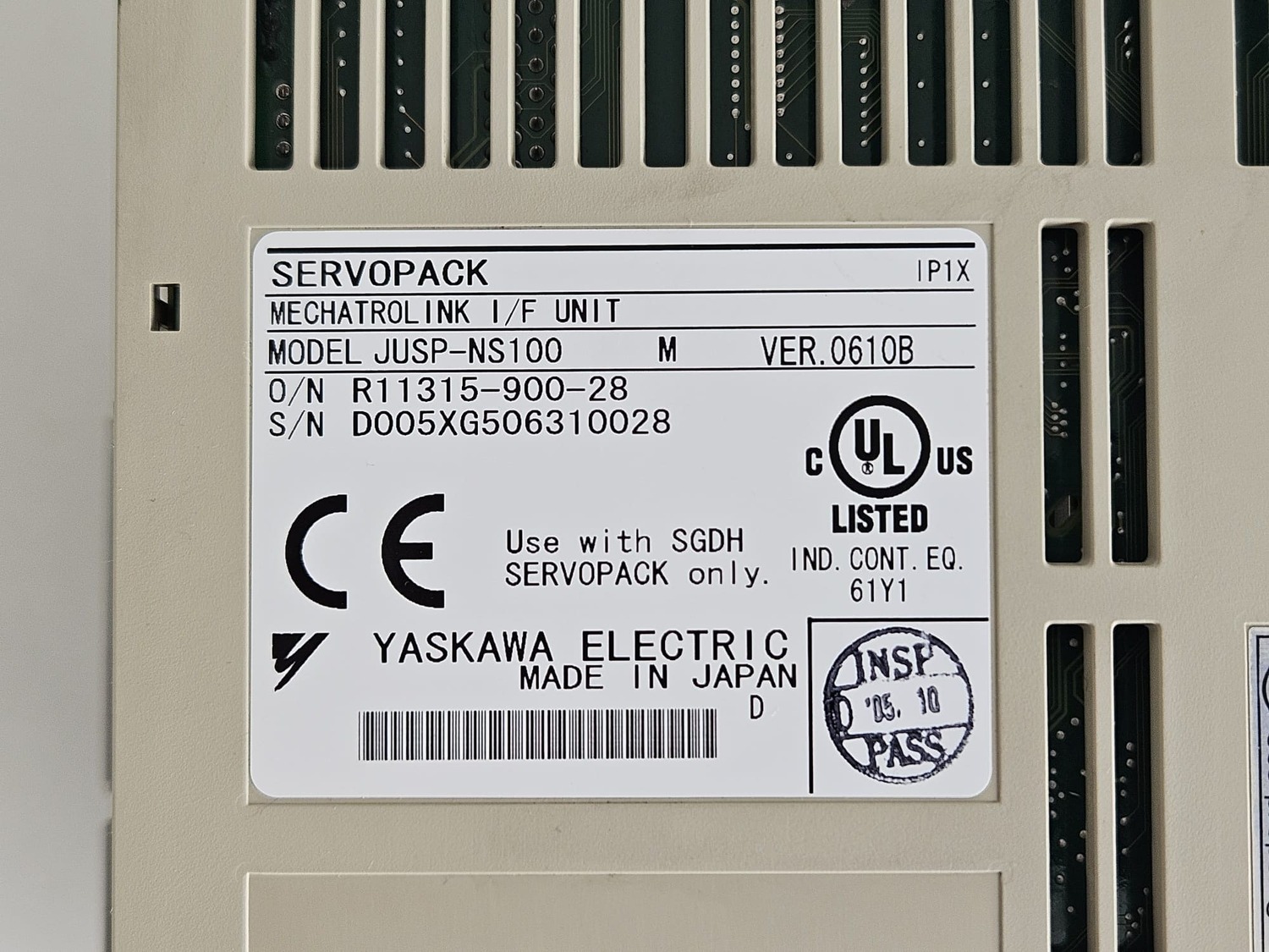 Wechselrichter Omron SGDH-05DE-OY – Bild 4