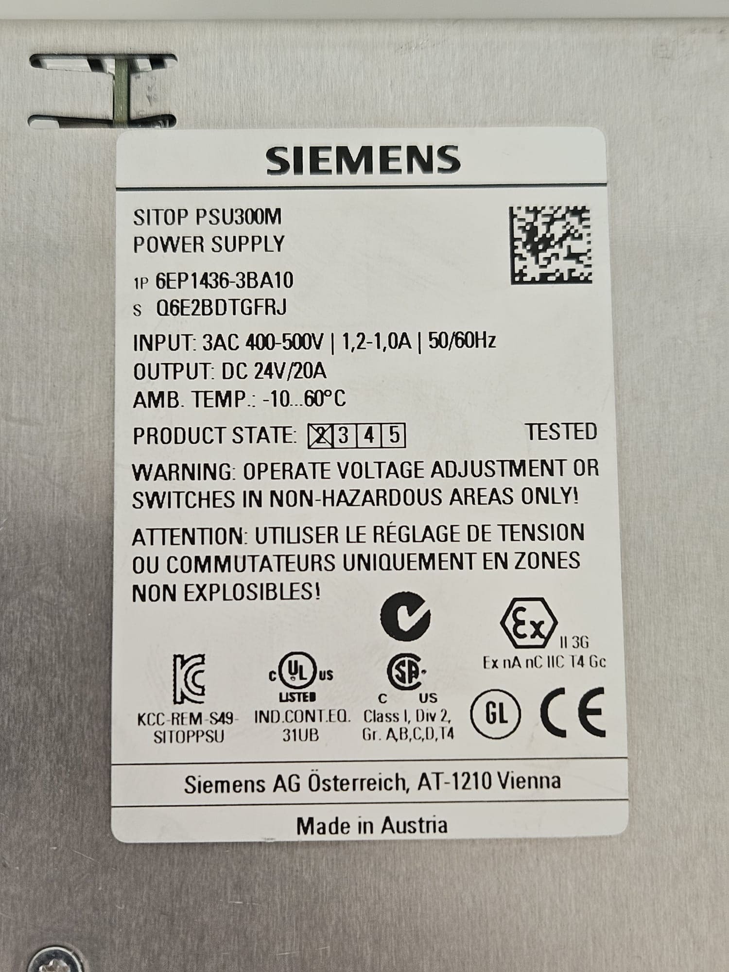 Netzteil Siemens SITOP PSU 300M 6EP1436-3BA10 – Bild 4