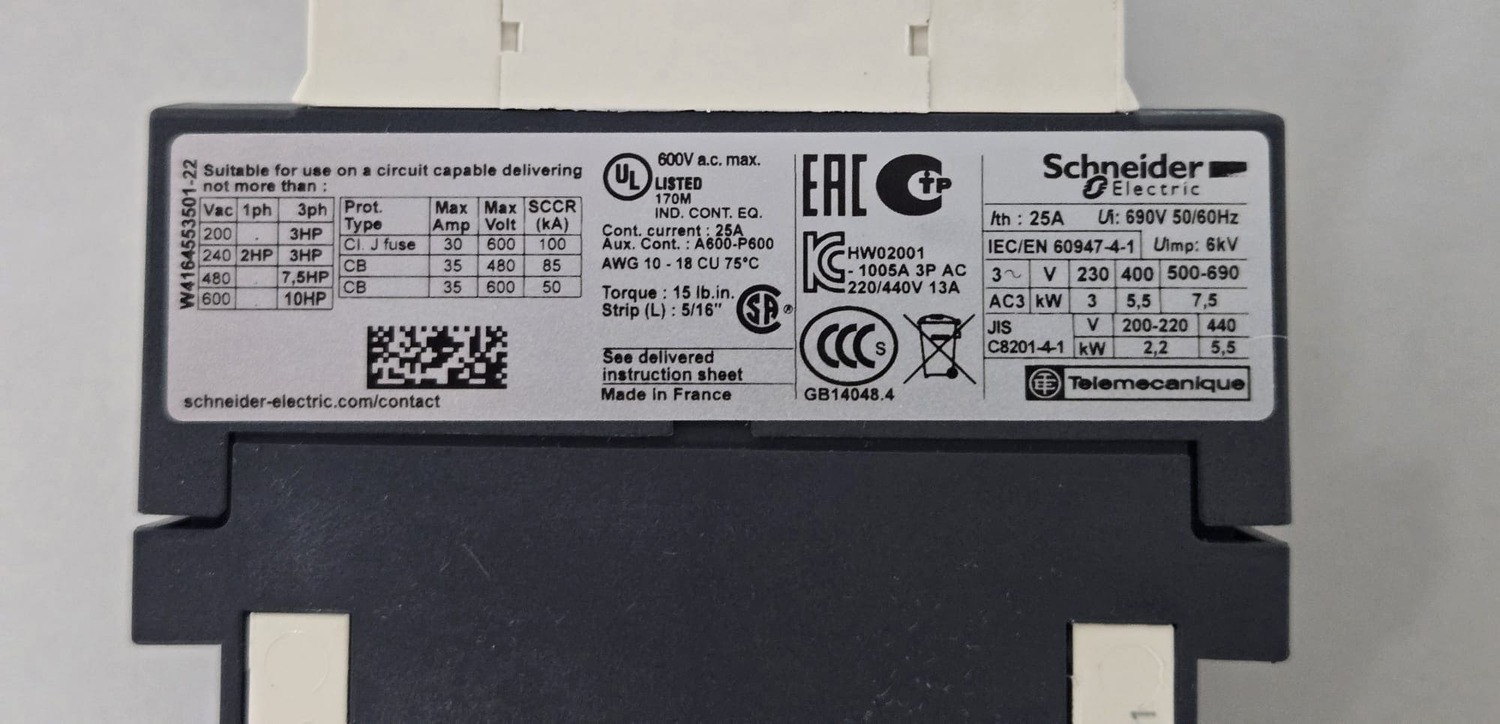 Schütz Schneider Electric LC1D12BD – Bild 5