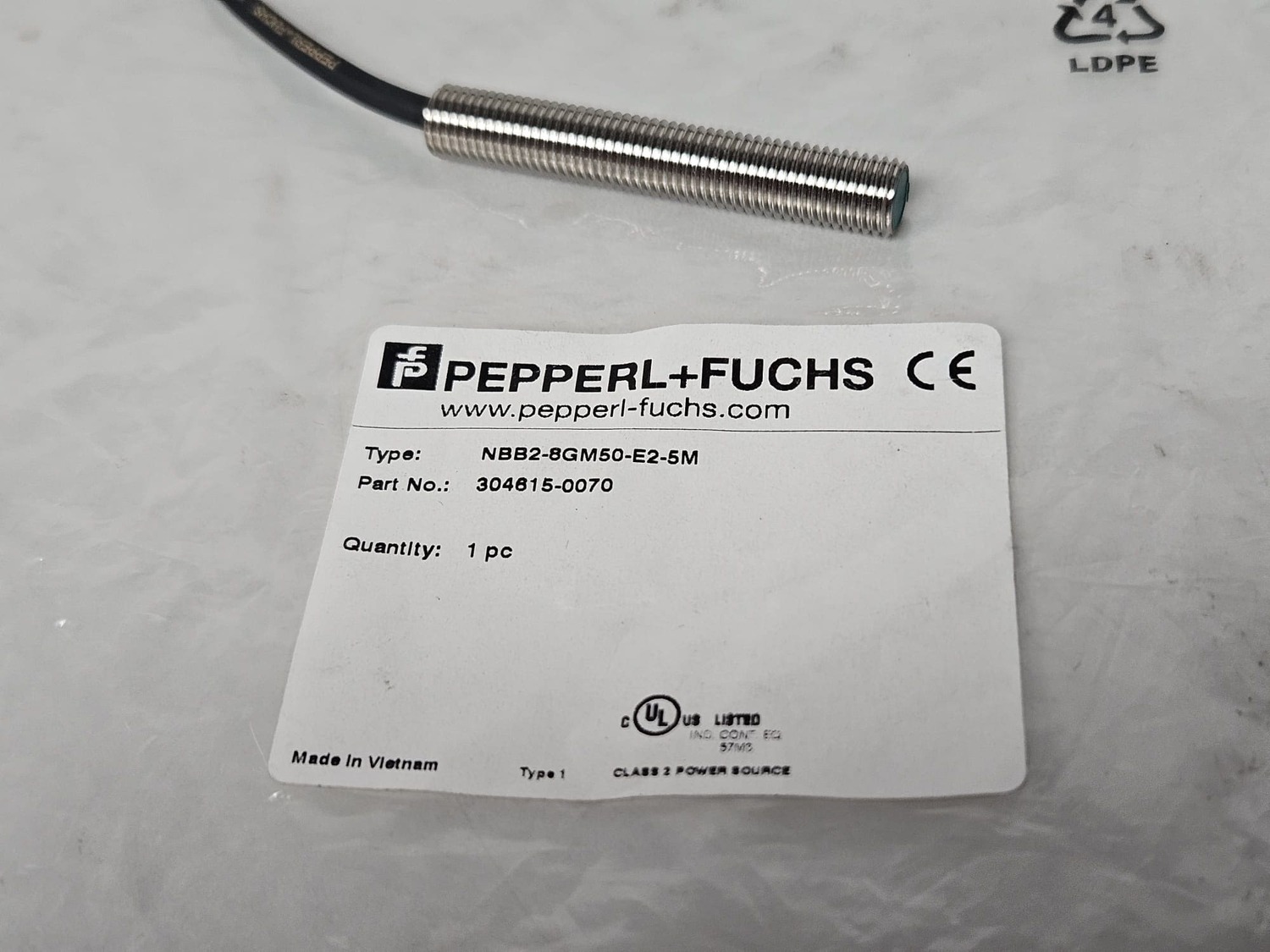 Sensor Induktiv Pepperl + Fuchs NBB2-8GM50-E2-5M – Bild 2