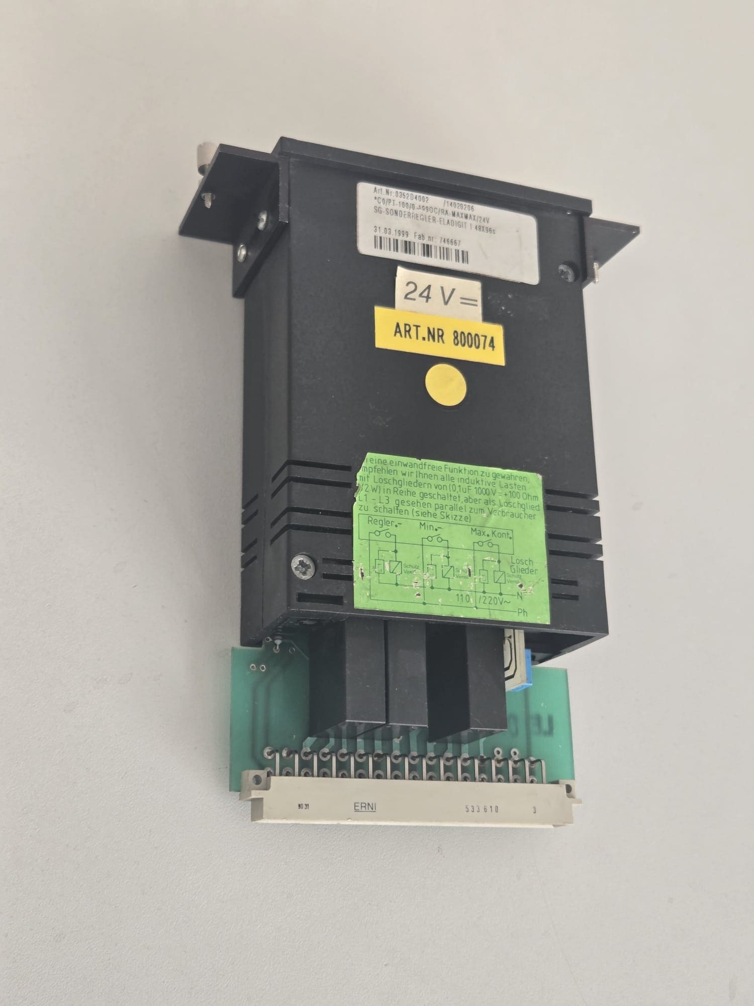 SG-Sonderregler-Eladigit Elrest C0/PT-1000/0-1990C – Bild 5