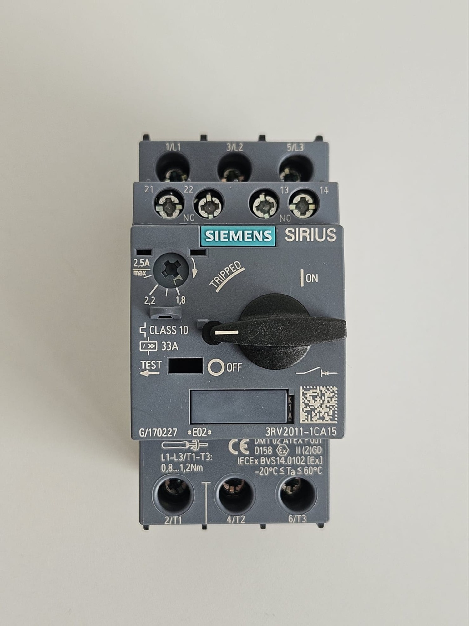 Performance switch Siemens 3RV2011-1CA15 - Image 3