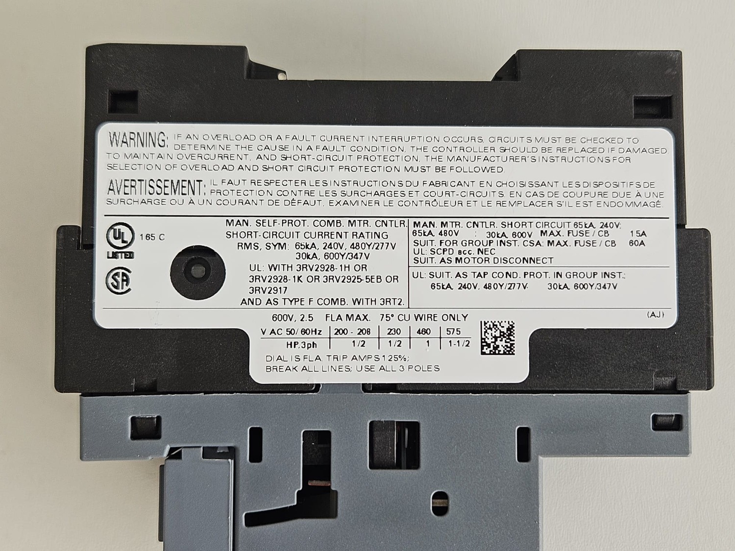 Performance switch Siemens 3RV2011-1CA15 - Image 5