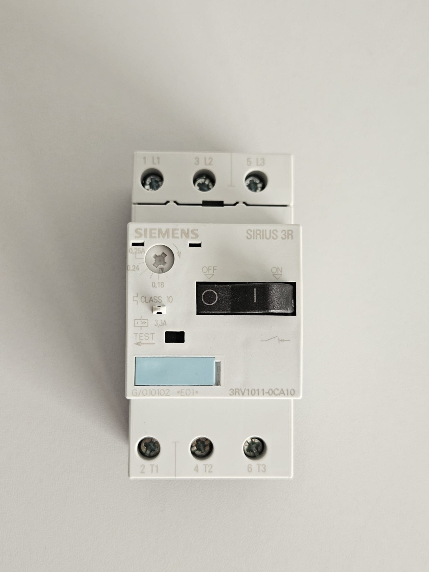 Performance switch Siemens 3RV1011-0CA10 - Image 2