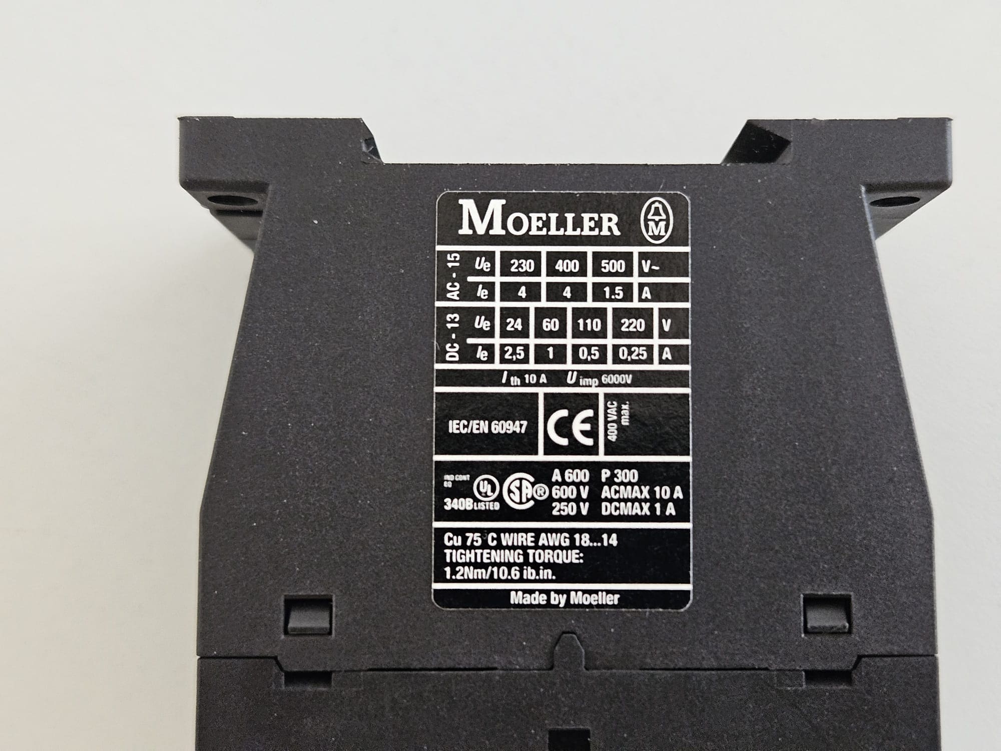 Auxiliary switch Moeller DILA-22 - Image 3