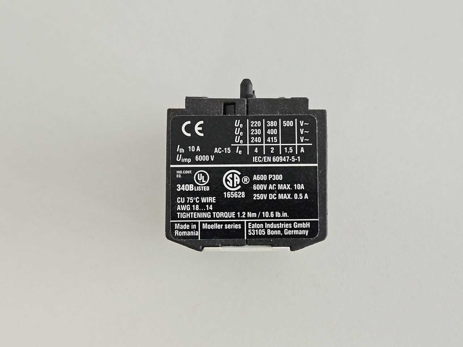 Auxiliary switch block EATON 04 DILE - Image 3