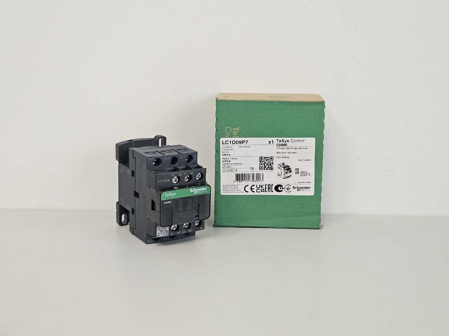 Schneider Electric LC1DO9P7 Contactor - B