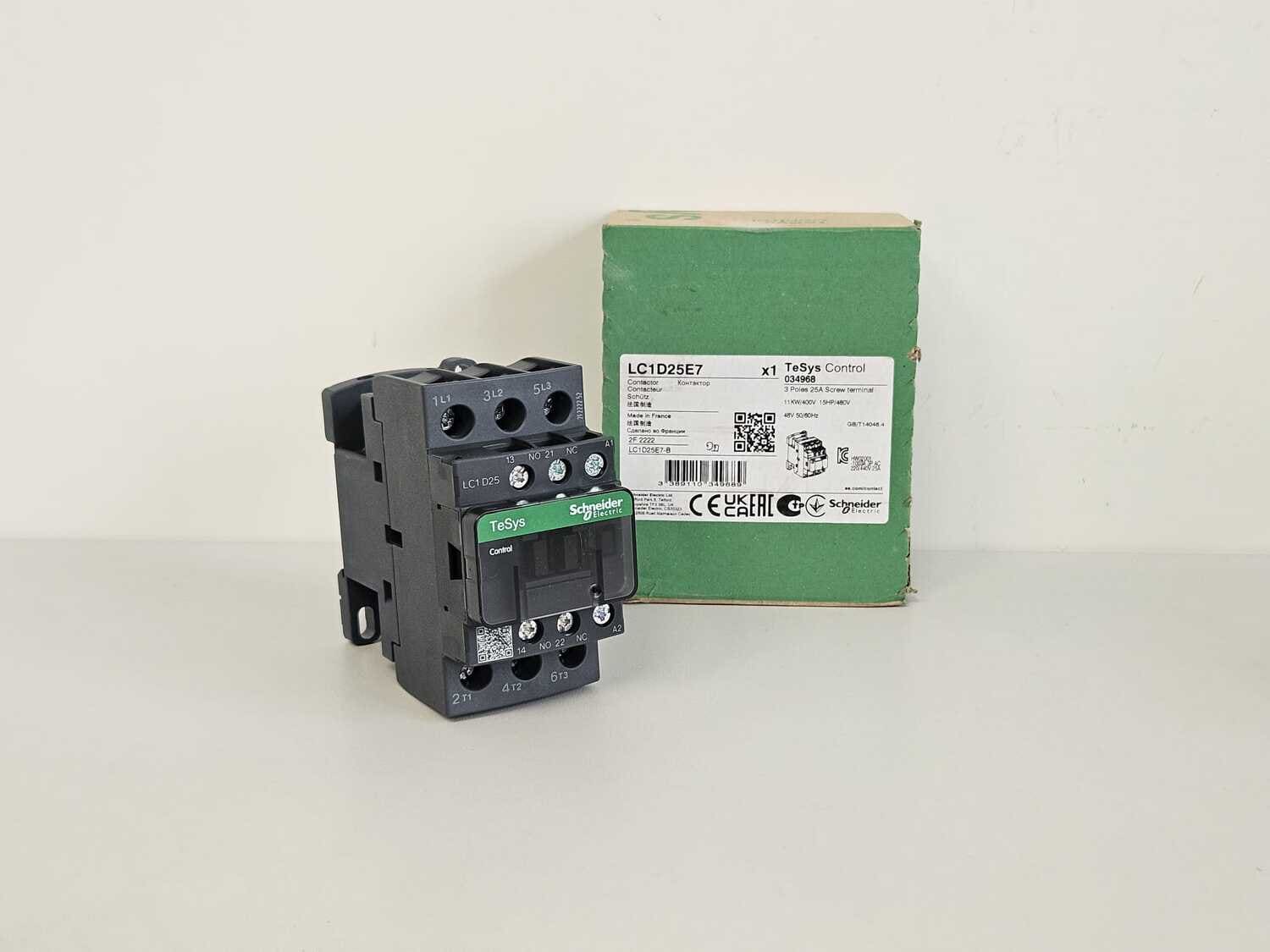 Contactor Schneider Electric LC1D25E7