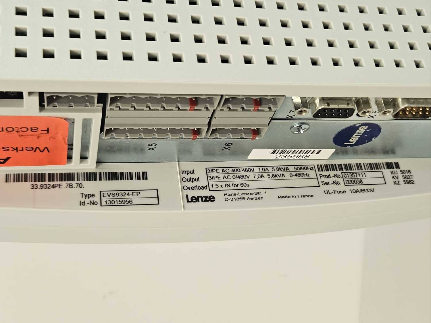 Frequency converter Lenze EVS 9324-EP - Image 3