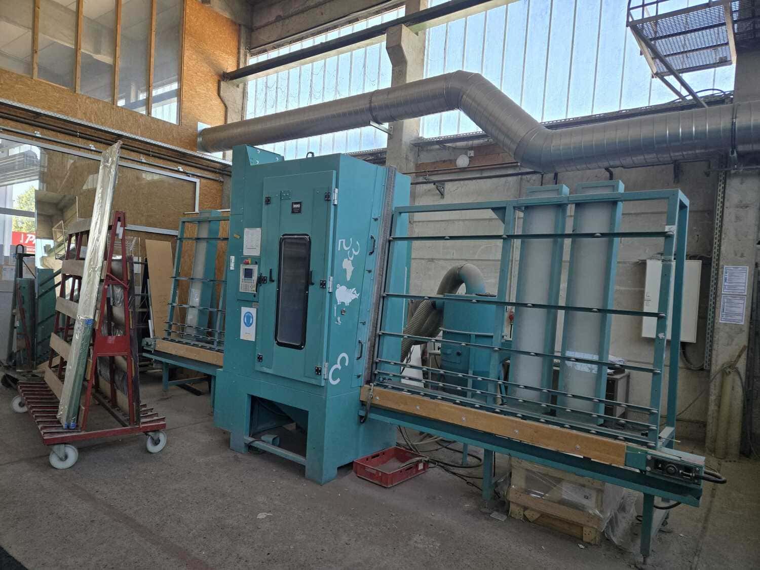 Sandstrahlanlage MHG Glasmaster 1500 Automatik