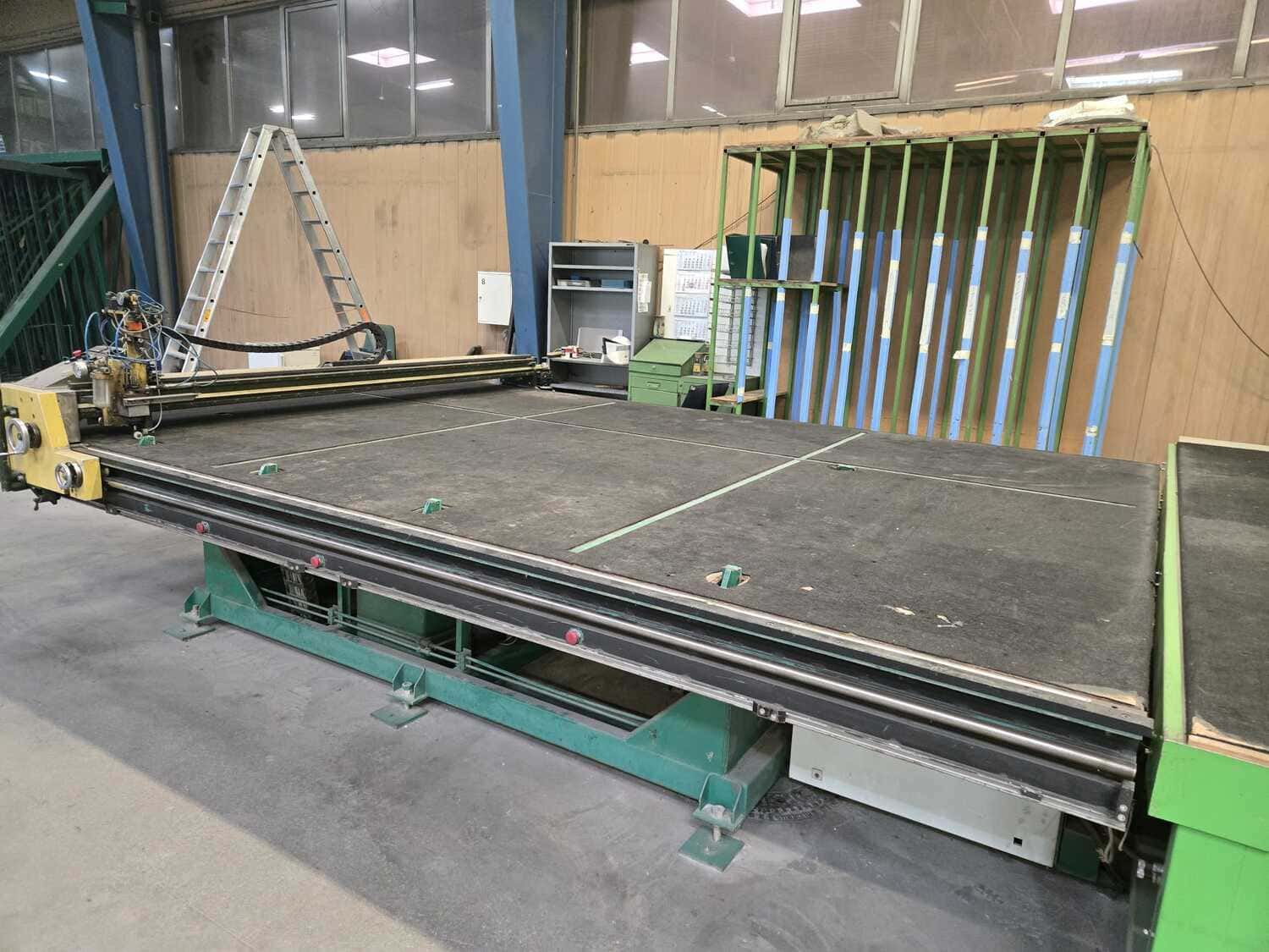 Halbautomatisch Glas Schneidetisch Hegla – Bild 4