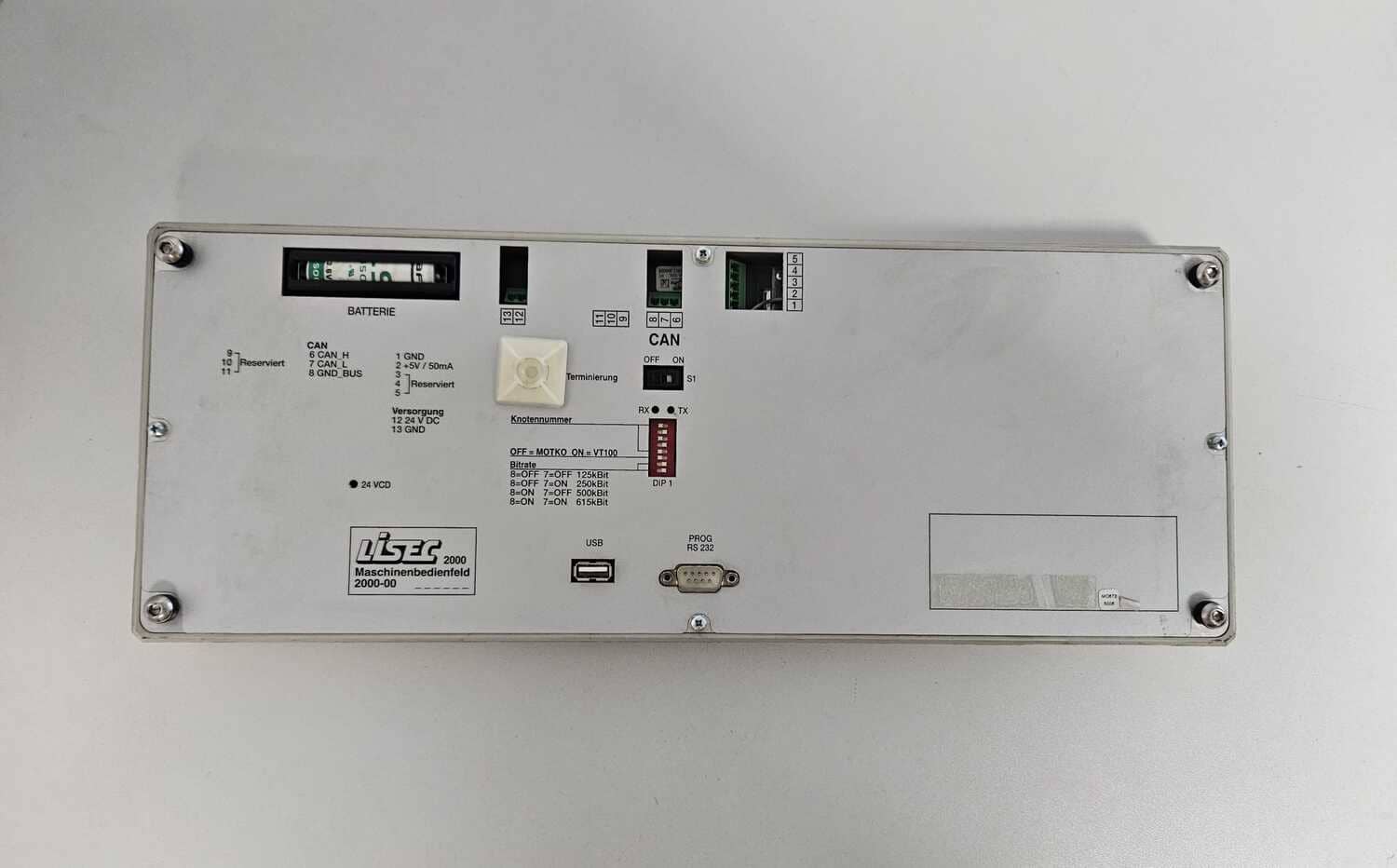 Machine control panel Lisec 2000 (AKL) - Image 4