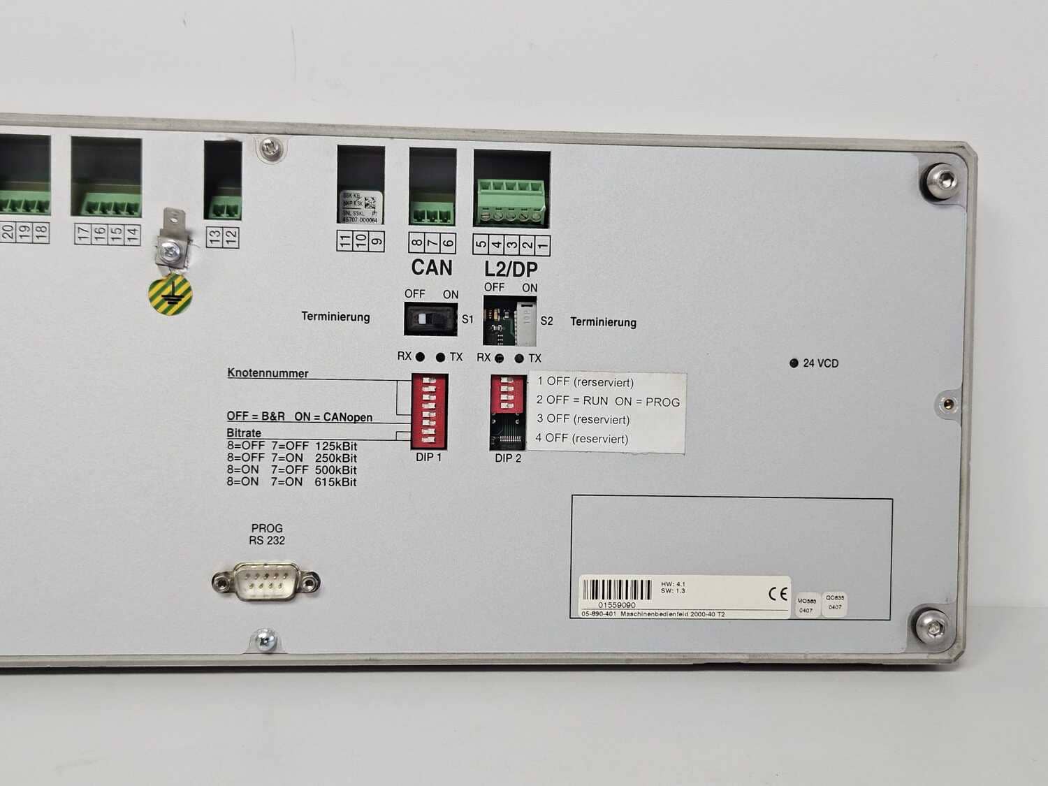 Machine control panel Lisec 2000-40/T2 - Image 2