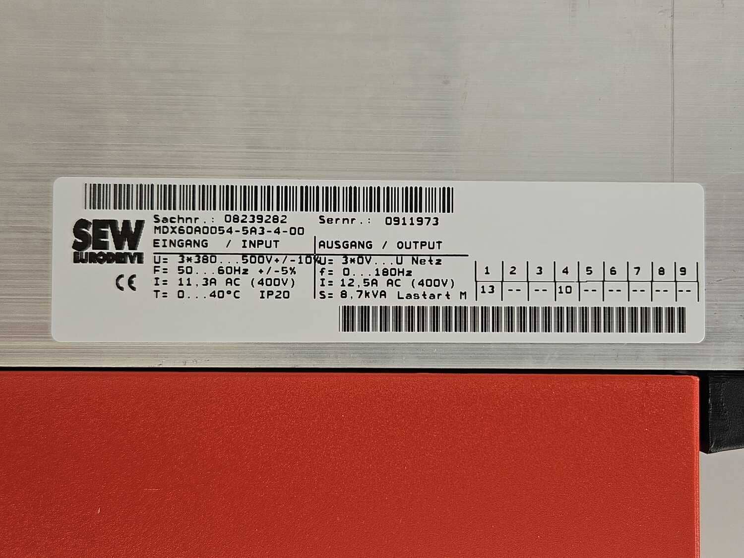 Inverter SEW MC07B005A3-4-00 - Image 2