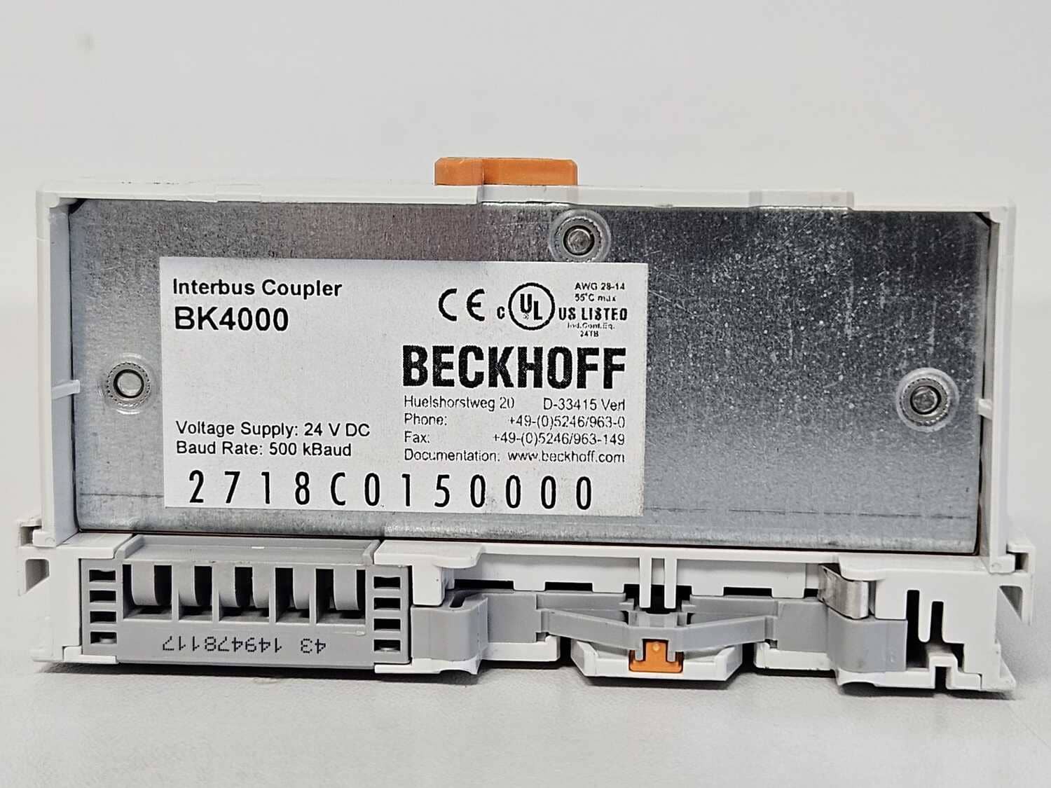 Interbus coupler Beckhoff BK 4000 - Image 3