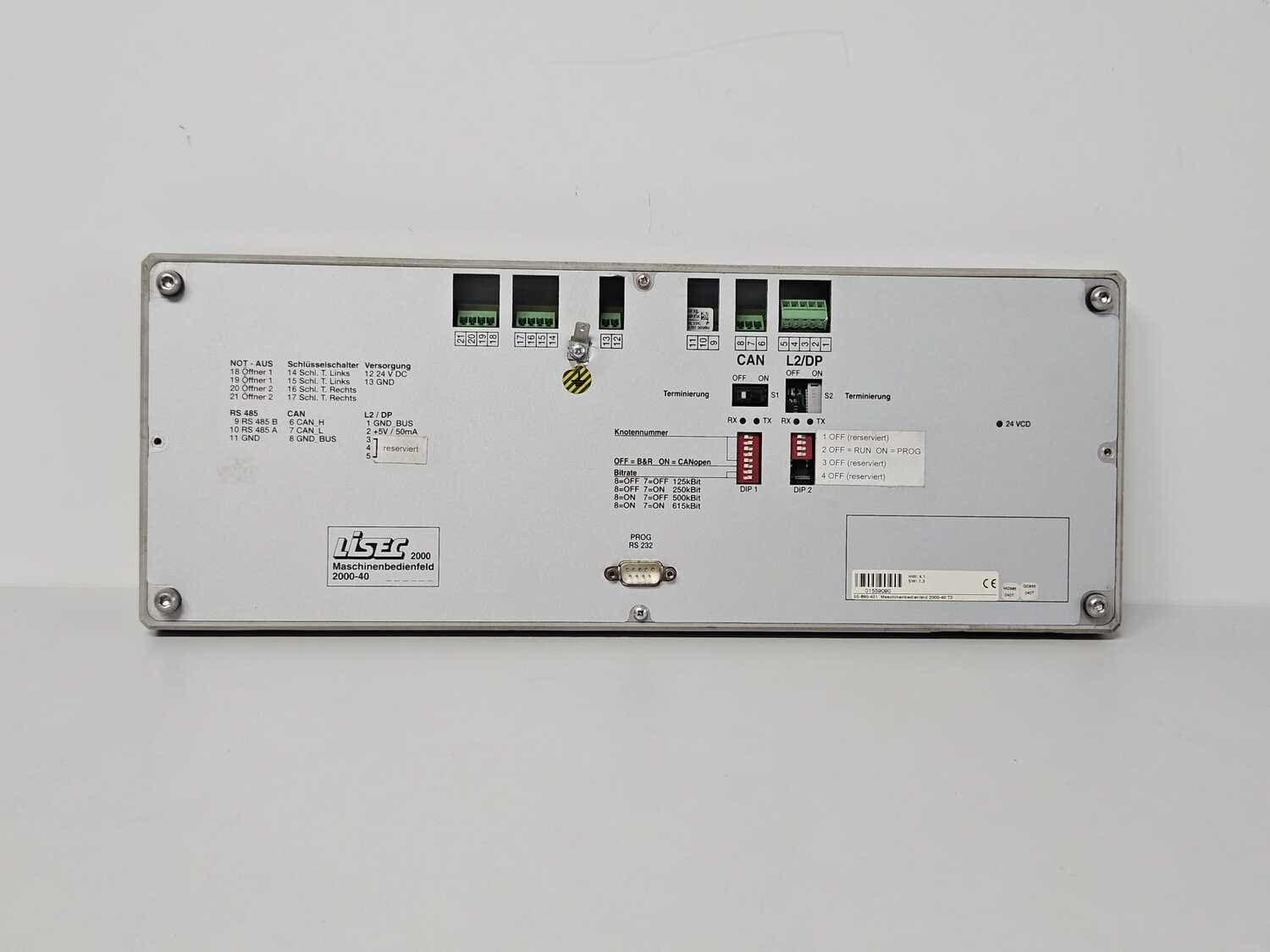Machine control panel Lisec 2000-40/T2 - Image 5