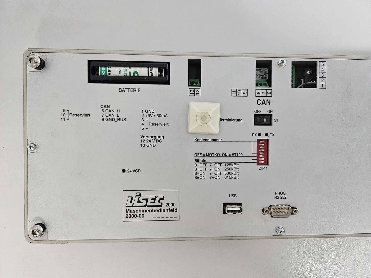 Machine control panel Lisec 2000 (AKL) - Image 5